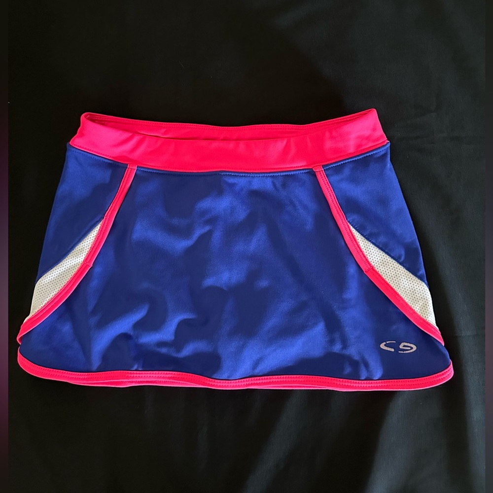 Champions Girls Skort, Blue, Pink & White
Sz 6-6x